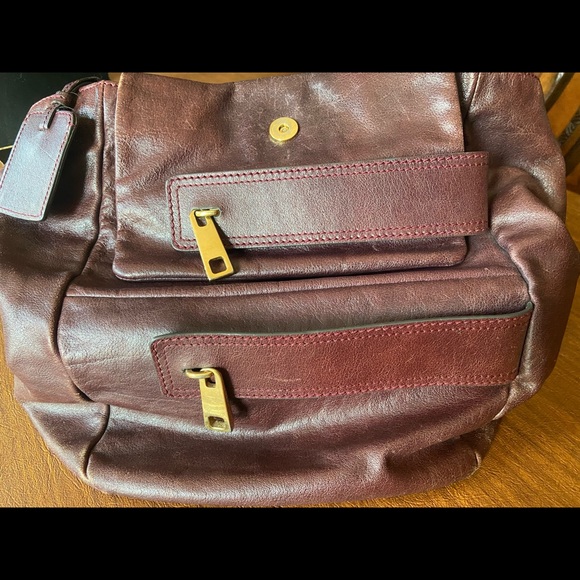 Marc Jacobs Brown Hobo Bag with Gold Tone Hardware - Picture 5 of 9